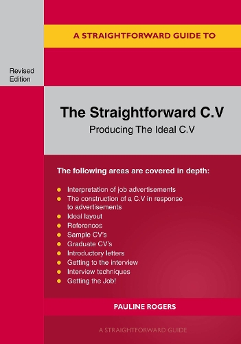 Бумажная книга «The Straightforward C.V.: Producing The Ideal C.V.», автор Полин Роджерс - фото №1
