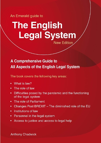 Паперова книга «A Guide to the English Legal System», автор Ентоні Чедвік - фото №1