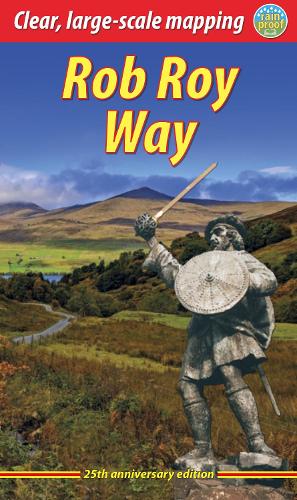 Paper book «Rob Roy Way: Walk or cycle from Drymen to Pitlochry», author Jacquetta Megarry - фото №1
