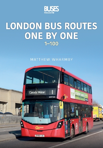 Паперова книга «London bus Routes One by One: 1–100», автор Метью Вормбі - фото №1