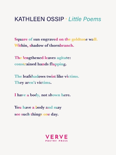 Бумажная книга «Little Poems», автор Кэтлин Оссип - фото №1