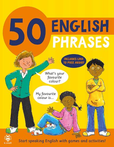 Паперова книга «50 English Phrases: Start Speaking English with Games and Activities», авторів Кетрін Бруццоне, Сюзан Мартіно - фото №1