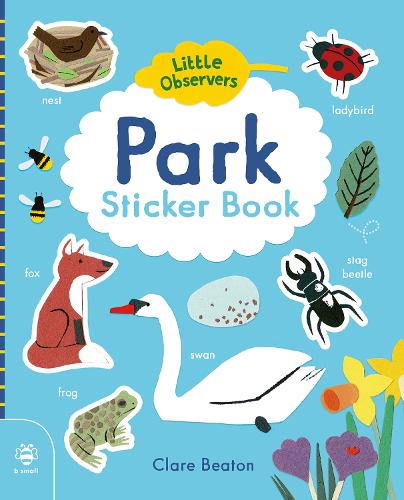 Бумажная книга «Park Sticker Book», автор Кэтрин Бруццоне - фото №1