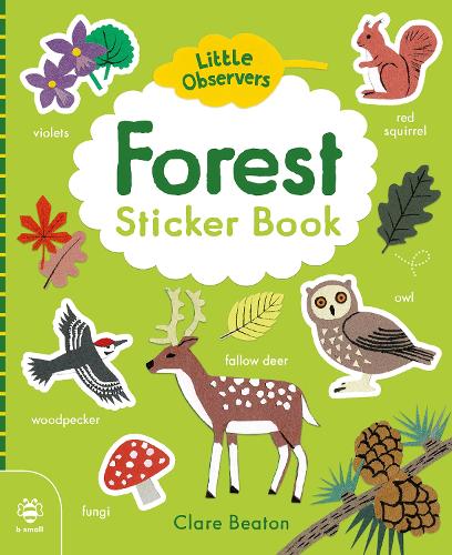 Бумажная книга «Forest Sticker Book», автор Кэтрин Бруццоне - фото №1