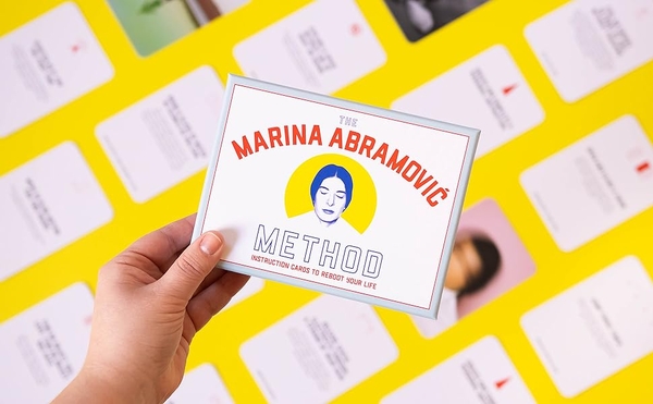 Паперова книга «The Marina Abramovic Method: Instruction Cards to Reboot Your Life», авторів Катя Тилевич, Марина Абрамович - фото №1