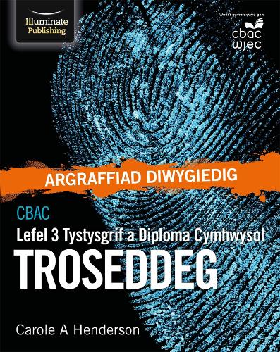 Паперова книга «CBAC Tystysgrif a Diploma Cymhwysol Lefel 3 Troseddeg», автор Керол А. Хендерсон - фото №1