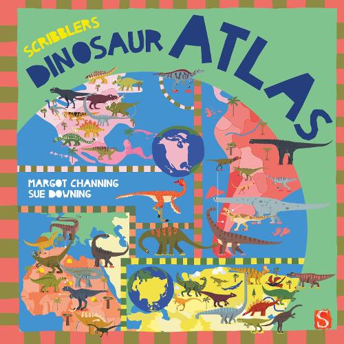Паперова книга «Scribblers' Dinosaur Atlas», автор Марго Ченнінг - фото №1