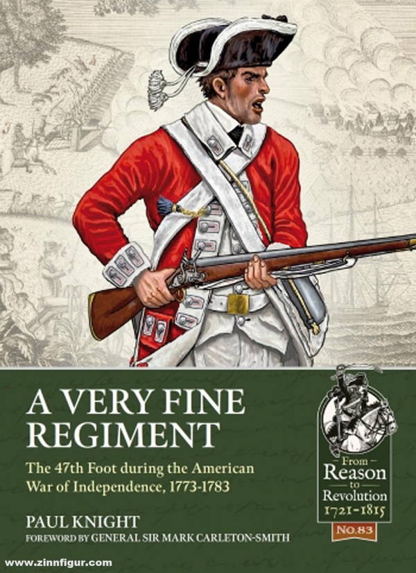 Паперова книга «A Very Fine Regiment. The 47th Foot during the American War of Independence, 1773-1783», автор Пол Найт - фото №1
