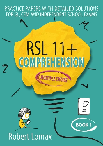 Бумажная книга «RSL 11+ Comprehension, Multiple Choice: Book 1», автор Роберт Ломакс - фото №1