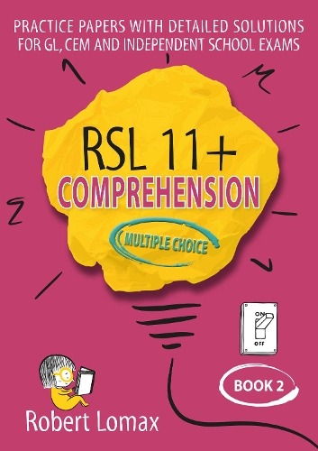 Бумажная книга «RSL 11+ Comprehension, Multiple Choice: Book 2», автор Роберт Ломакс - фото №1