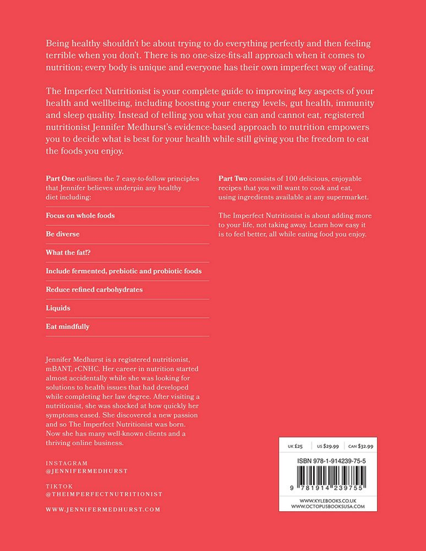 Бумажная книга «The Imperfect Nutritionist», автор Дженнифер Медхёрст - фото №1