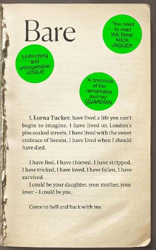 Бумажная книга «BARE: 'You have to read this book' MICK JAGGER», автор Лорна Такер - фото №1