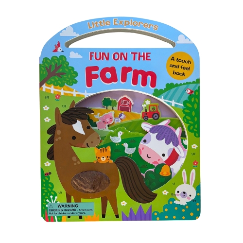 Бумажная книга «Little Explorers - Fun on the Farm», автор Холли Моррис - фото №1