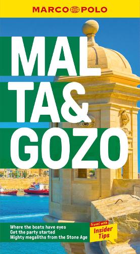Бумажная книга «Malta and Gozo Marco Polo Pocket Travel Guide - with pull out map», автор Марко Поло - фото №1