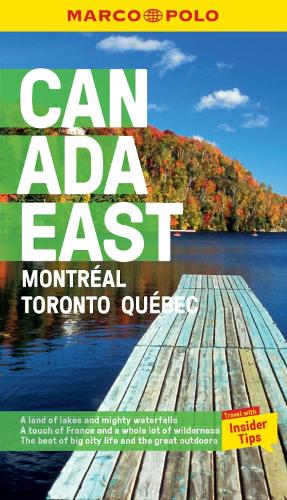 Бумажная книга «Canada East Marco Polo Pocket Travel Guide - with pull out map: Montreal, Toronto and Quebec», автор Марко Поло - фото №1