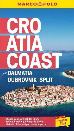 Бумажная книга «Croatia Coast Marco Polo Pocket Travel Guide - with pull out map: Dalmatia, Dubrovnik and Split», автор Марко Поло - фото №1