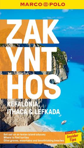 Бумажная книга «Zakynthos and Kefalonia Marco Polo Pocket Travel Guide - with pull out map: Includes Ithaca and Lefkada», автор Марко Поло - фото №1