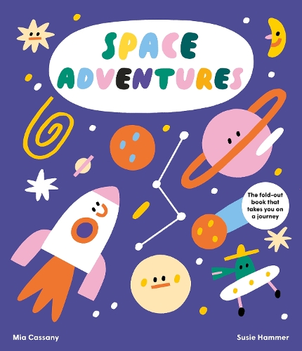 Бумажная книга «Space Adventures: The fold-out book that takes you on a journey», автор Миа Кассани - фото №1
