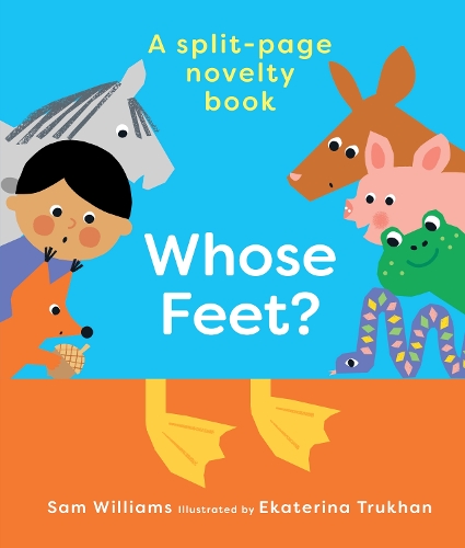 Бумажная книга «Whose Feet?», автор Сэм Уильямс - фото №1