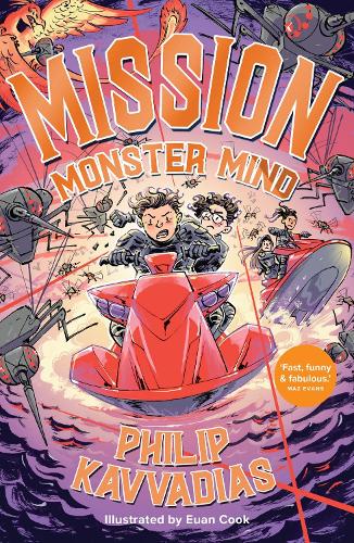 Паперова книга «Mission: Monster Mind», автор Філіп Каввадіас - фото №1