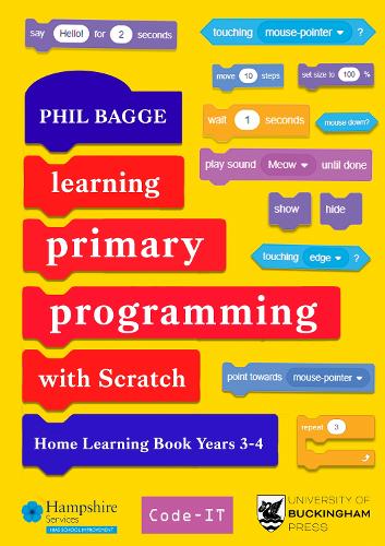 [object Object] «Learning Primary Programming with Scratch (Home Learning Book Years 3-4)», автор Філ Багге - фото №1
