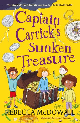 Бумажная книга «Captain Carrick's Sunken Treasure», автор Ребекка МакДауэл - фото №1