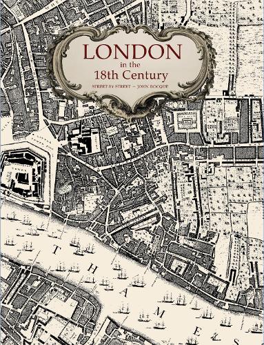 Паперова книга «London in the 18th Century: Street-by-Street by John Rocque», автор Кроуфорд Сноуден - фото №1