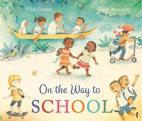 Бумажная книга «On the Way to School», автор Викки Конли - фото №1