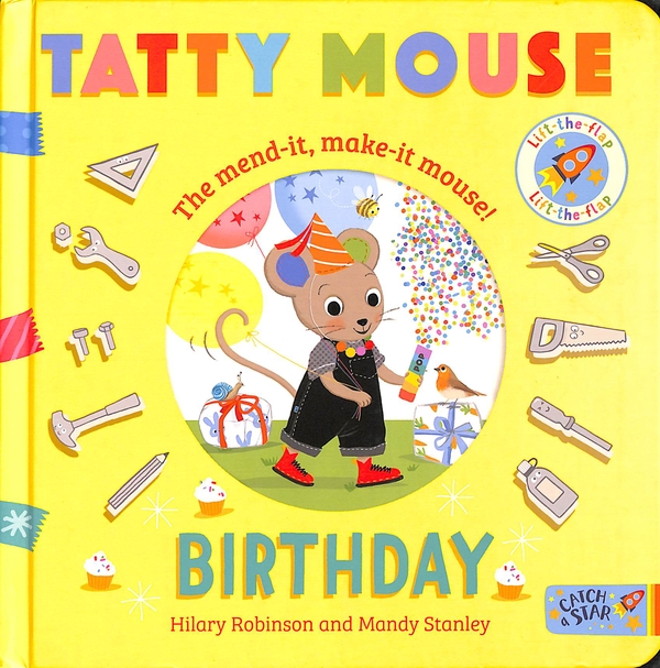 Паперова книга «Tatty Mouse. Birthday», автор Хіларі Робінсон - фото №1