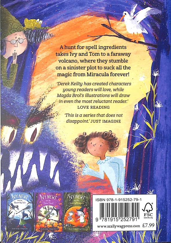 Бумажная книга «Ivy Newt and the Vampixies», автор Дерек Кейлти - фото №1