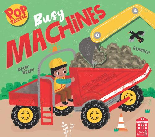 Бумажная книга «Poptastic! Busy Machines», автор Рут Редфорд - фото №1