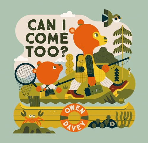 Паперова книга «Can I Come Too?», автор Оуен Дейві - фото №1