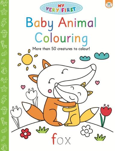 Бумажная книга «My Very First Baby Animal Colouring», автор Элизабет Голдинг - фото №1