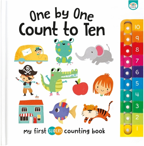 Бумажная книга «Sliders: One by One Count to 10», автор Антон Пуатье - фото №1
