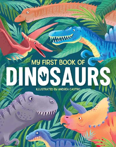 Бумажная книга «My First Book Of Dinosaurs», автор Эмили Кингтон - фото №1