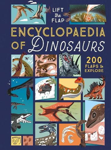 Бумажная книга «The Lift-the-Flap Encyclopaedia of Dinosaurs: 200 Flaps to Explore!», автор Эрил Нэш - фото №1