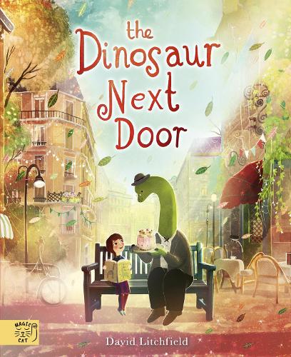 Бумажная книга «The  Dinosaur Next Door», автор Дэвид Литчфилд - фото №1