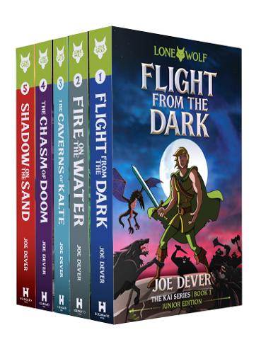 Бумажная книга «Lone Wolf: Junior Edition Collection: Kai Series (Books 1-5)», автор Джо Девер - фото №1