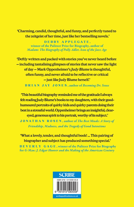 Бумажная книга «Judy Blume: A Life», автор Марк Оппенгеймер - фото №1