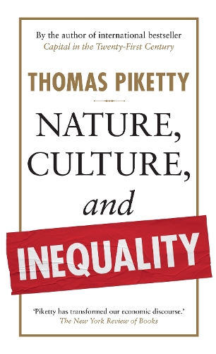 Бумажная книга «Nature, Culture, and Inequality», автор Томас Пикетти - фото №1