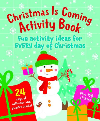 Паперова книга «Christmas Is Coming Sticker Activity Book», автор Сара Волден - фото №1
