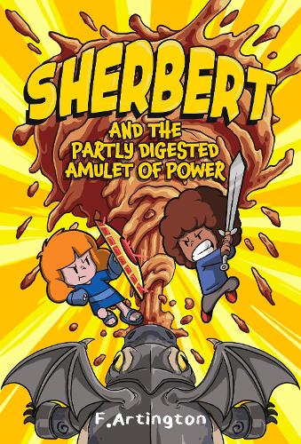 Паперова книга «Sherbert and the Partly Digested Amulet of Power», автор Ф. Артінгтон - фото №1