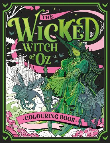 Бумажная книга «The Wicked Witch of Oz Colouring Book», автор Tabreth - фото №1