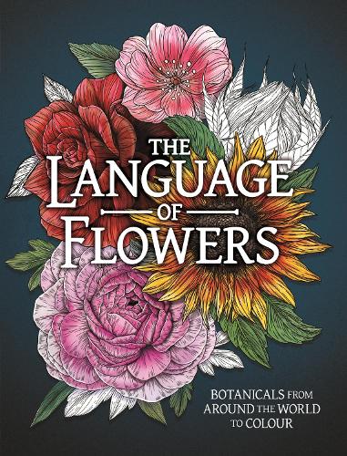 Бумажная книга «The Language of Flowers Colouring Book: Botanicals from Around the World and their Meanings», автор Страттен Петерсон - фото №1