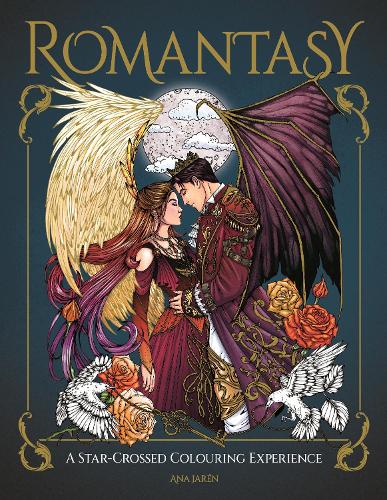 Бумажная книга «Romantasy: A Star-Crossed Colouring Experience», автор Ана Жарен - фото №1