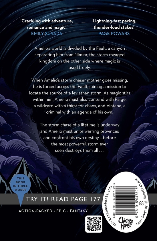 Паперова книга «Storm Bringer», автор Тіг Воллес - фото №1