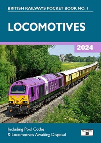 Бумажная книга «Locomotives 2024: Including Pool Codes and Locomotives Awaiting Disposal», автор Роберт Притчард - фото №1