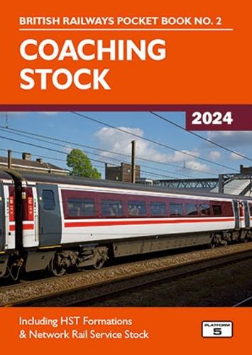 Бумажная книга «Coaching Stock 2024: Including HST Formations and Network Rail Service Stock», автор Роберт Притчард - фото №1