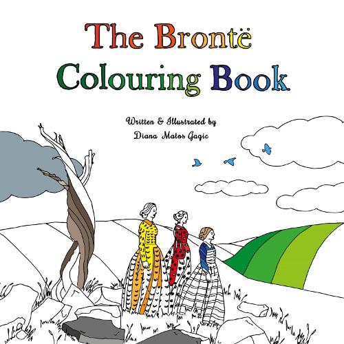 Бумажная книга «The Bronte Colouring Book», автор Диана Матос Гагич - фото №1