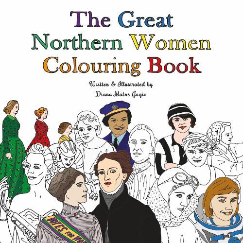 Бумажная книга «The Great Northern Women Colouring Book», автор Диана Матос Гагич - фото №1